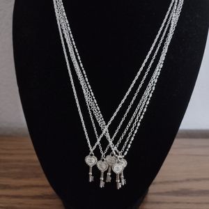 Darling Chanel Fashion Key Charm Necklace 💕